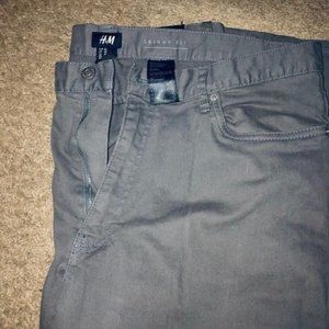 H&M Skinny fit Grey jeans Size 36
